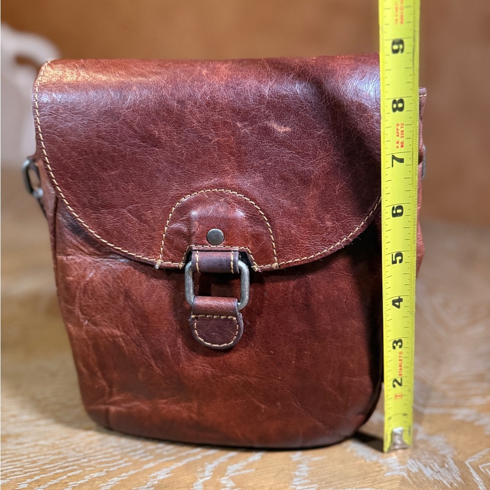 Jack Georges Leather Crossbody Purse - Picture 6 of 16